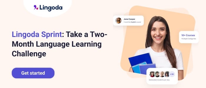 Lingoda Sprint: Learn a New Language Quickly with This 2-Month Language Challenge!