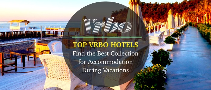 Top VRBO hotels banner.