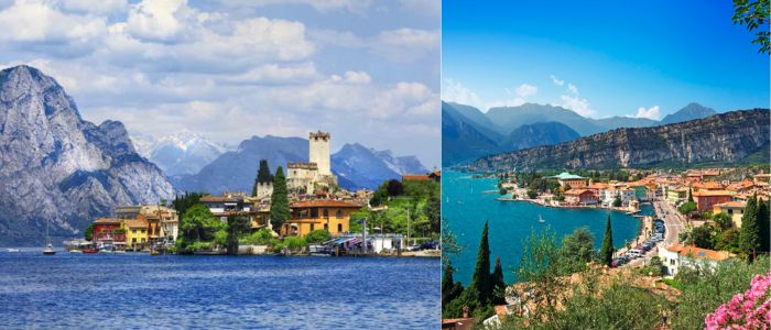 A scenic collage showcasing Italy's top travel destinations, including landmarks, landscapes, and cultural sites