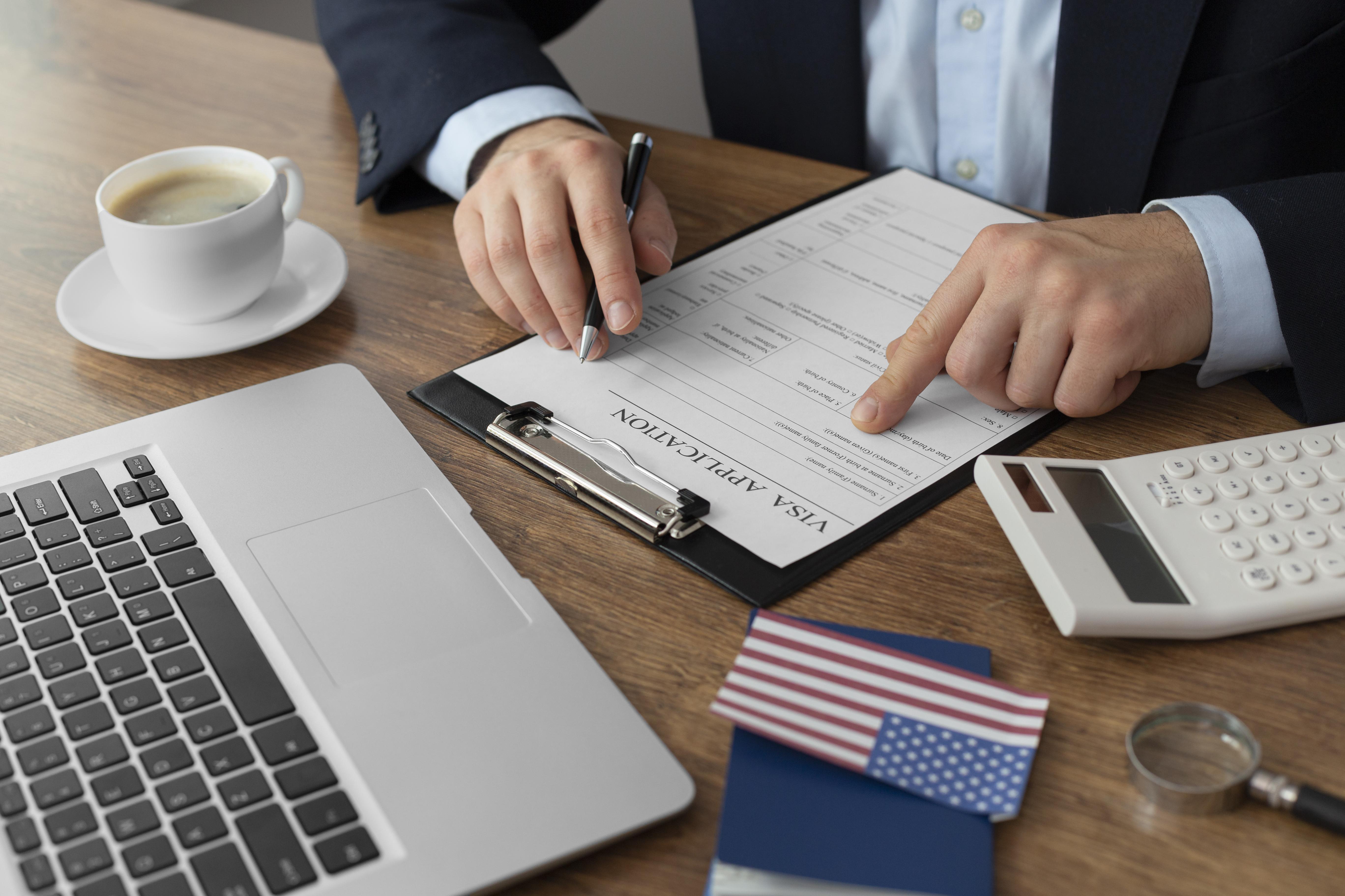 visa-application-composition-with-american-flag