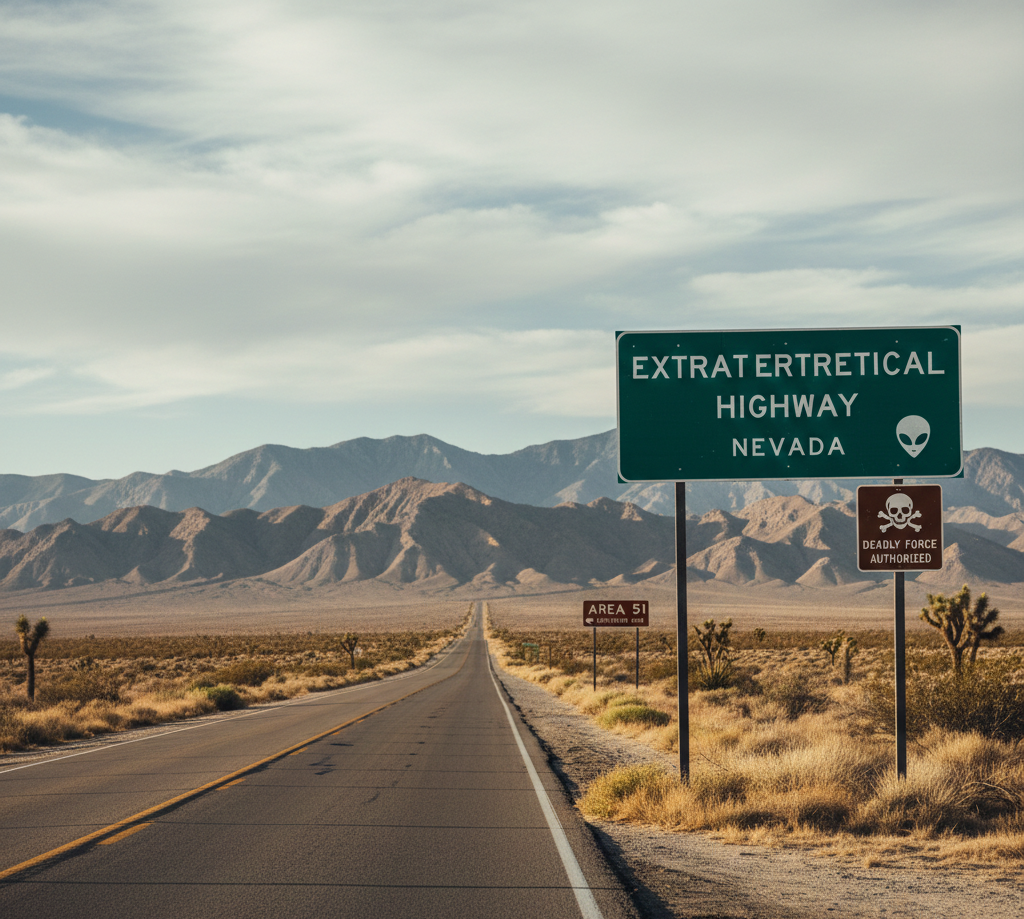 How Far Is Area 51 from Las Vegas