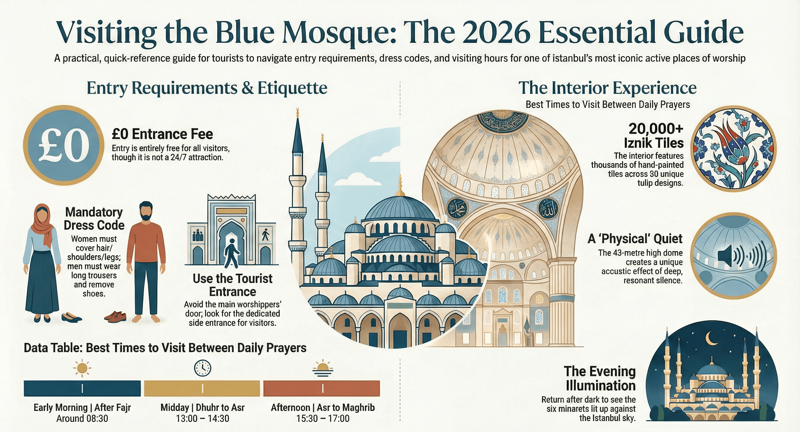 tips for visiting blue mosque'