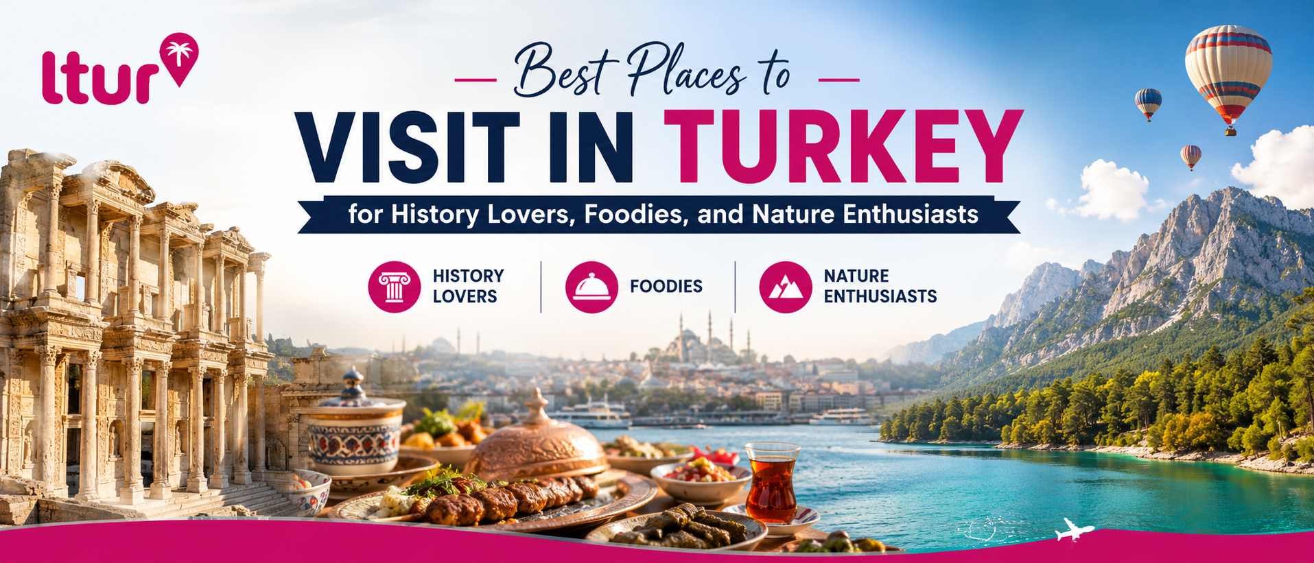 Best Places to Visit in Turkey for History, Food & Nature Lovers | Itur