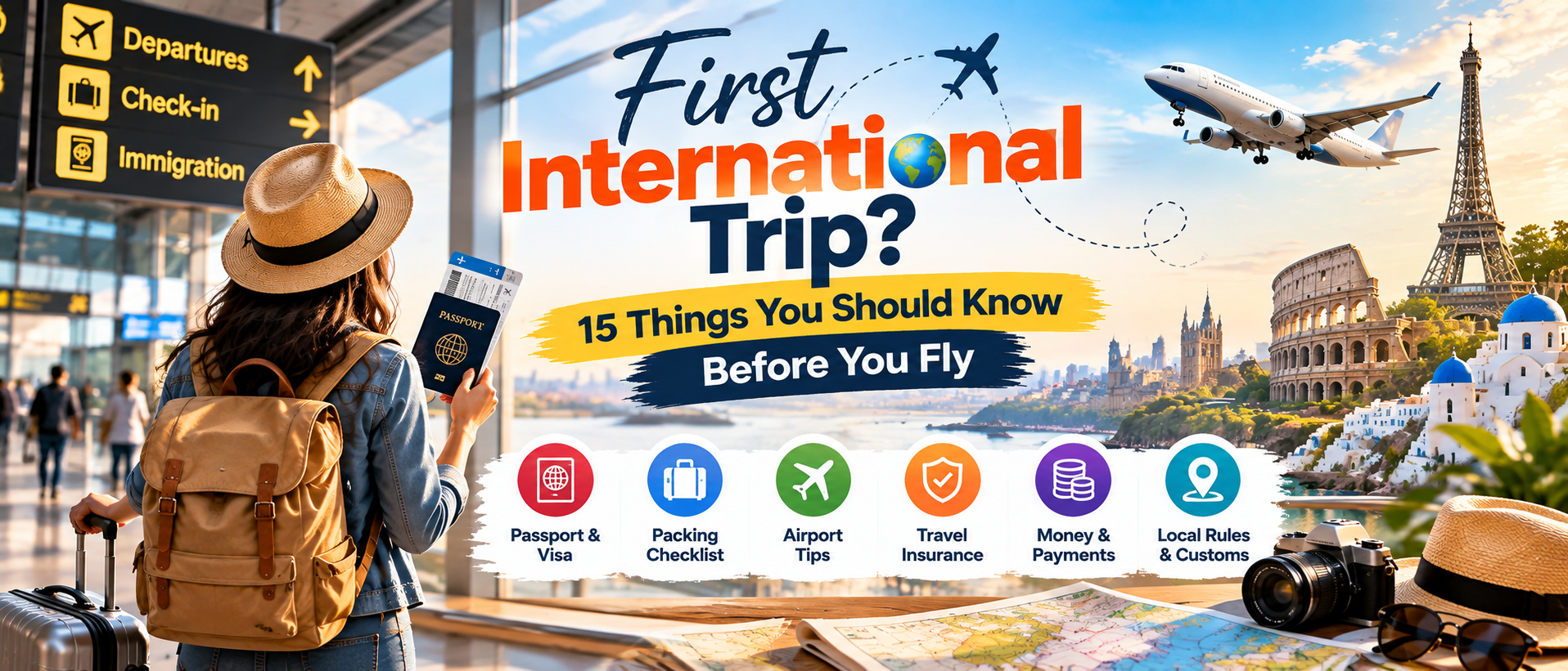 First International Trip? 15 Things You Should Know Before You Fly