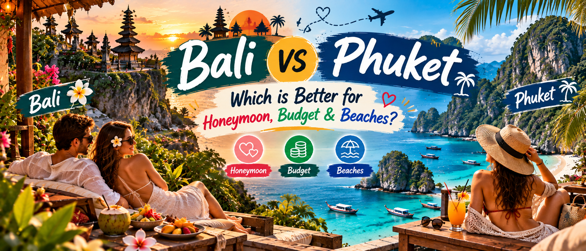 Bali vs Phuket: Which is Better for Honeymoon, Budget & Beaches?